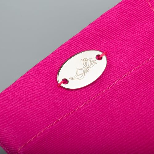 Холщовая сумка Avoska, ярко-розовая (фуксия)