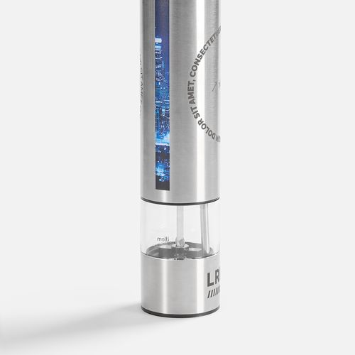 Электрическая мельница для специй Mill of Steel, серебристая