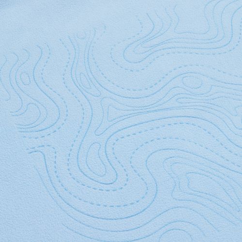 Анорак флисовый унисекс Fliska, голубой