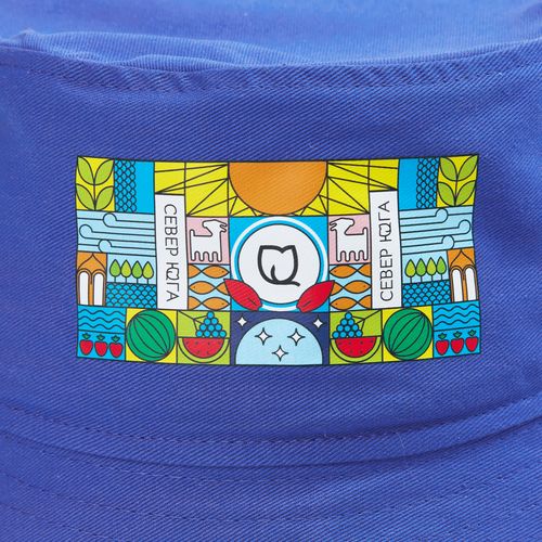 Панама Challenge, ярко-синяя