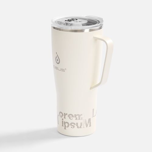 Термостакан Kasumigaoka, белый (молочный)