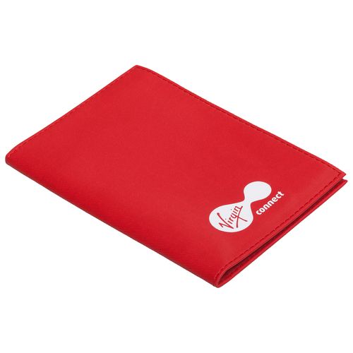 Обложка для автодокументов Twill, красная