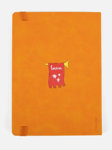 Ежедневник Urban Hard, недатированный, оранжевый