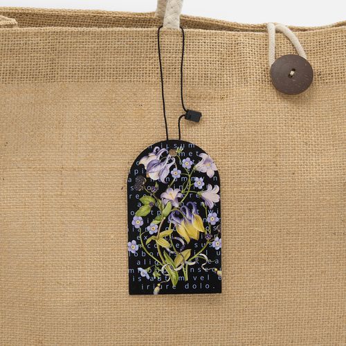 Микропломба для этикетки Tagholder, черная