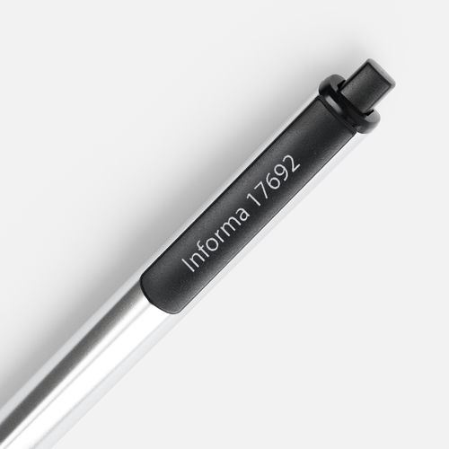 Ручка шариковая Informa, матовая, черная