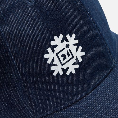 Бейсболка Denimate, темно-синяя