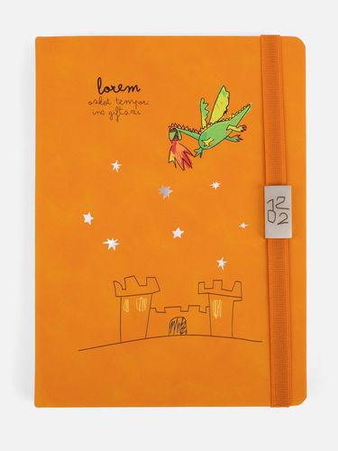 Ежедневник Urban Hard, недатированный, оранжевый