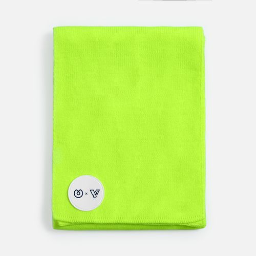 Лейбл из ПВХ Dzeta Round, L, белый