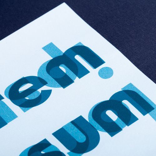 Зонт наоборот складной Futurum со светоотражающим кантом, темно-синий