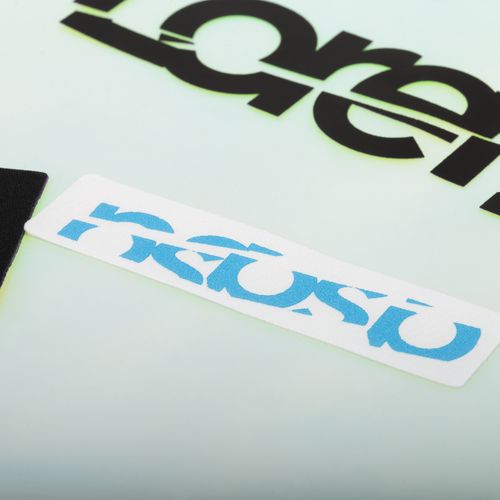 Наклейка тканевая Lunga, S, белая