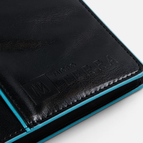 Ежедневник Alanis, недатированный, черный с красным