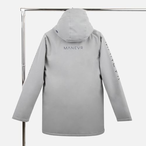 Куртка-парка унисекс Sfera, светло-серая