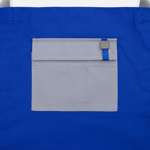 Клапан для кармана фартука Е1 Lomme, S, серый