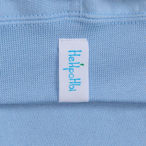 Толстовка с капюшоном Snake II голубая