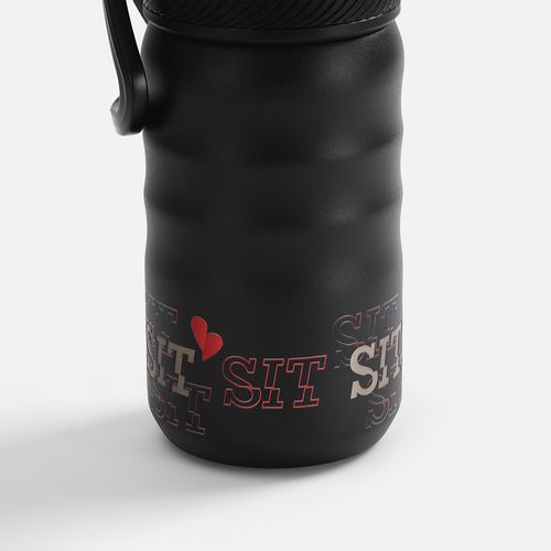 Термобутылка Fujisan 2.0 без логотипа, черная