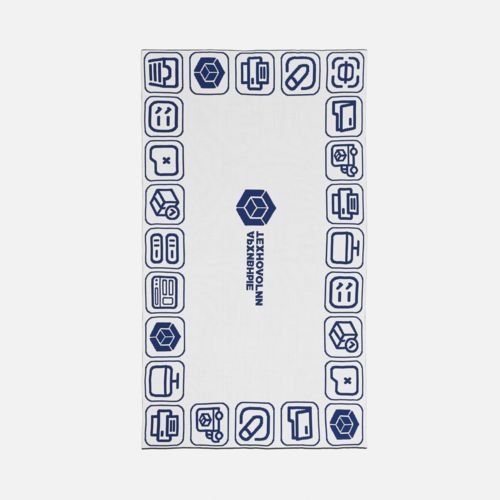 Плед на заказ Tricksy Net, 2 цвета, S, акрил