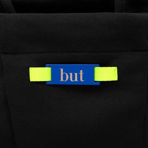 Стропа текстильная Fune 10 S, желтый неон, 10 см