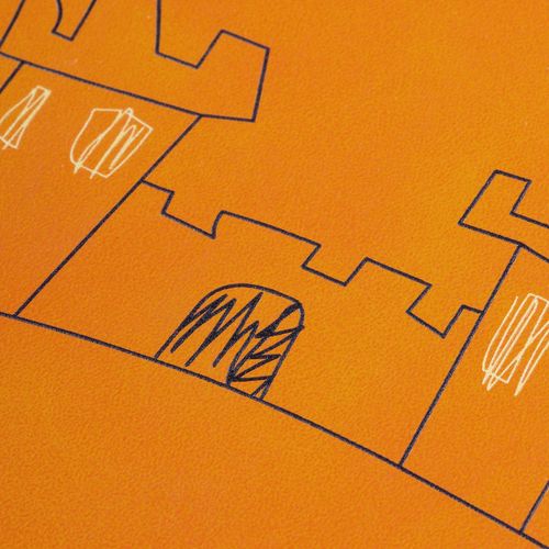 Ежедневник Urban Hard, недатированный, оранжевый