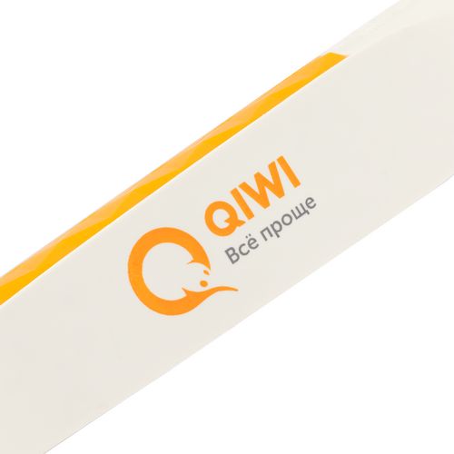 Ручка шариковая Prodir QS01 PMP-P, оранжевая с белым