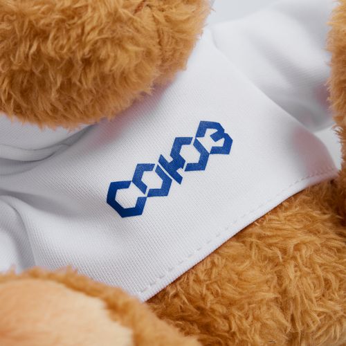 Мягкая игрушка «Мишка Cuddleton» в белом худи