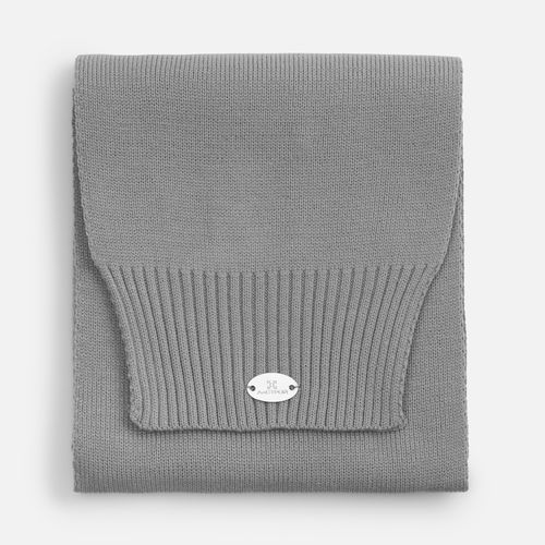 Шильдик металлический Alfa Oval, серебристый глянцевый