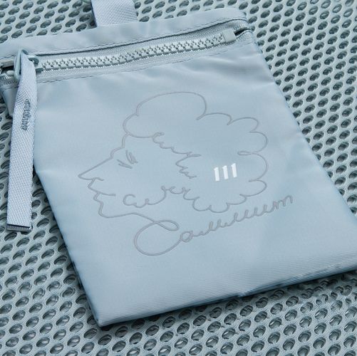 Шопер Verkko, серо-голубой