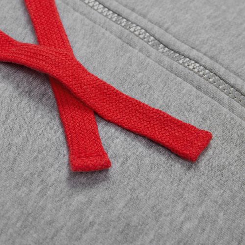 Толстовка на молнии с капюшоном Siverga Heavy 2.0, серый меланж