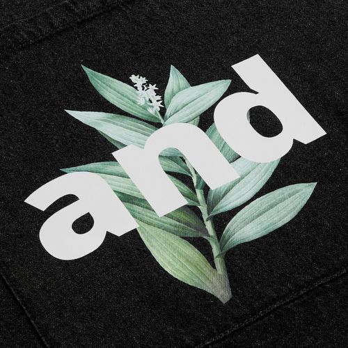 Фартук джинсовый E2, черный