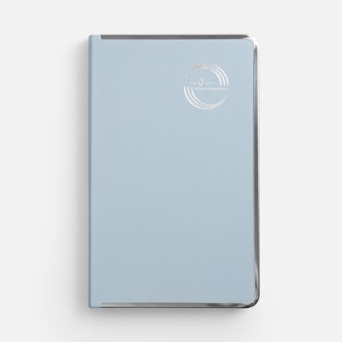 Ежедневник Relax, недатированный, голубой