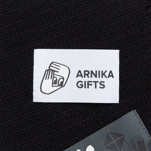 Лейбл тканевый Epsilon, M, белый