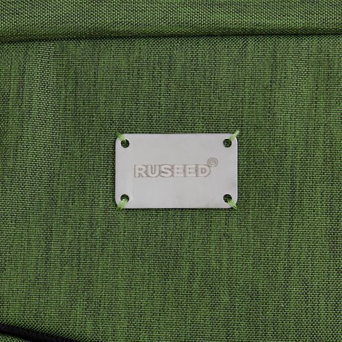 Шильдик металлический Furo, серый металлик