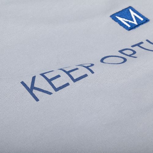 Футболка оверсайз унисекс Kosmos 2.0, светло-серая