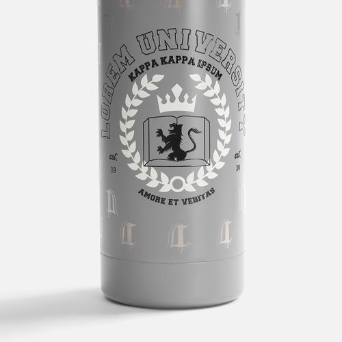 Термобутылка Glendale, серая