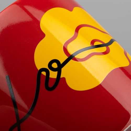 Кружка Valotti Medio, красная