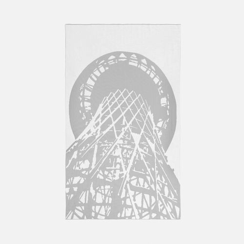 Плед на заказ Tricksy Net, 2 цвета, S, акрил