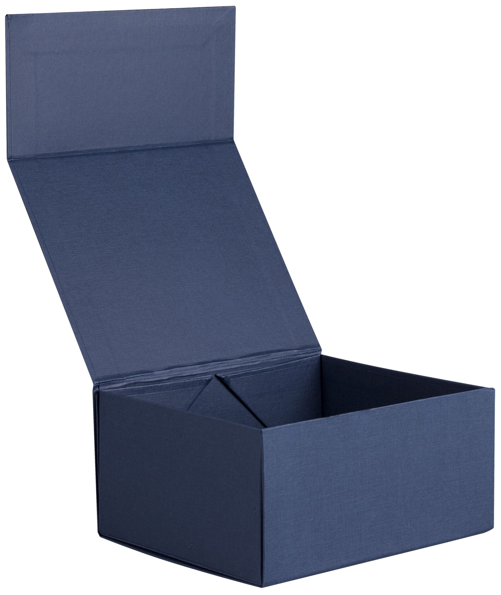 Подарочная коробка, складная, синяя