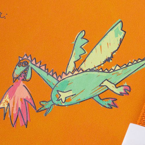 Ежедневник Urban Hard, недатированный, оранжевый