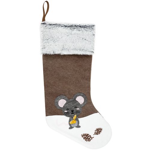 Носок для подарков Noel, с мышкой (артикул ) оптом — Проект 