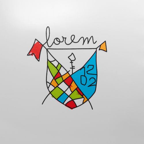 Надувной пляжный мяч Cruise, голубой с белым