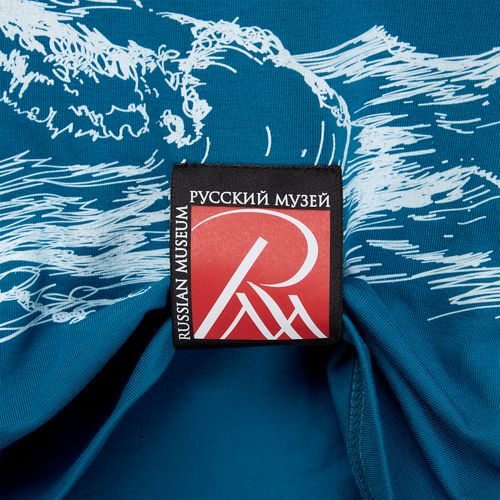 Лейбл тканевый Epsilon, XL, черный