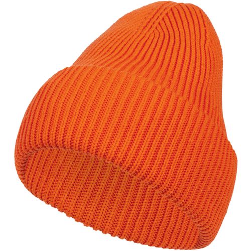 шапка Апельсин (в рубчик)