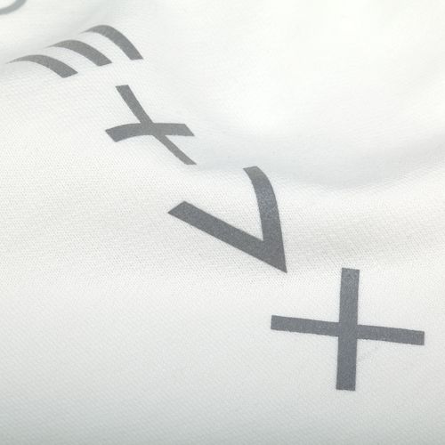 Футболка оверсайз с двойным рукавом Kosmos, молочно-белая