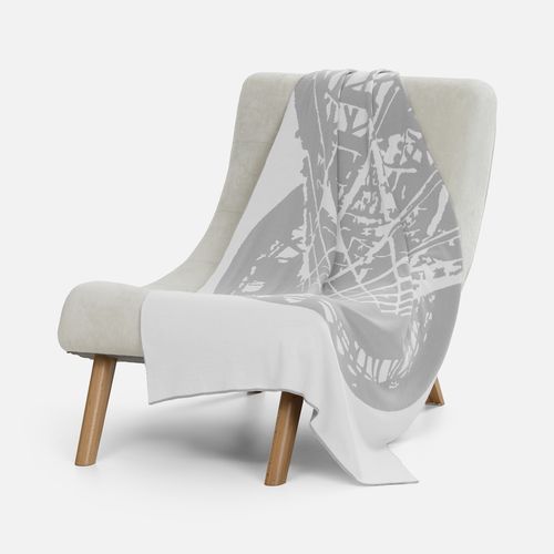 Плед на заказ Tricksy Net, 2 цвета, S, акрил