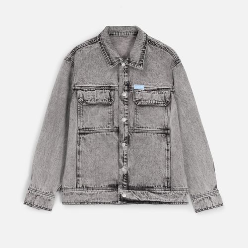 Куртка джинсовая O2, серая