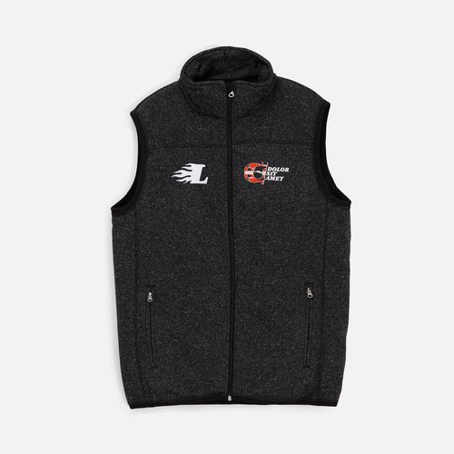 Жилет унисекс Gotland, черный