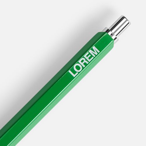 Ручка шариковая Alumno, зеленая