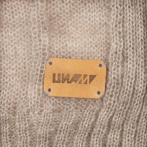 Плед Grasse, бежево-серый