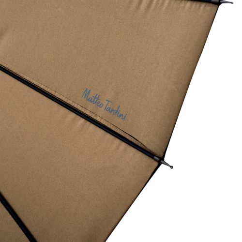 Зонт-трость Ella, черный с бронзовым