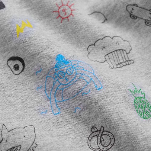 Свитшот унисекс Columbia, серый меланж