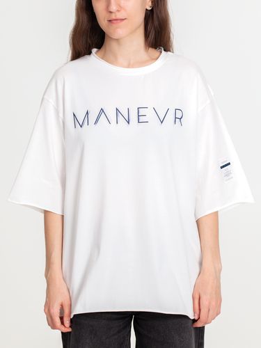 Футболка оверсайз Vozduh 2.0, кремовая